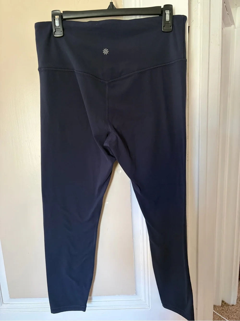 Athleta High-Rise Navy Performance Leggings